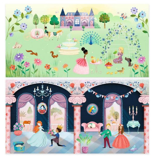 Histoires de stickers - La vie au château