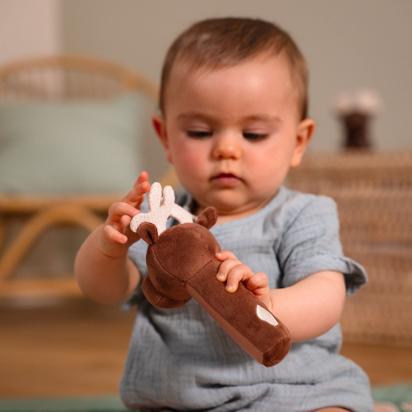 Hochet pouêt - Bruce l'Elan