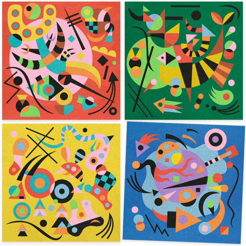 Inspired by Djeco - Abstractions