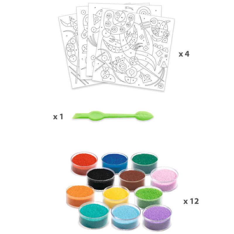 Inspired by Djeco - Abstractions