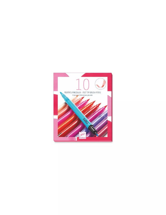 Les couleurs - 10 feutres pinceaux Sweet
