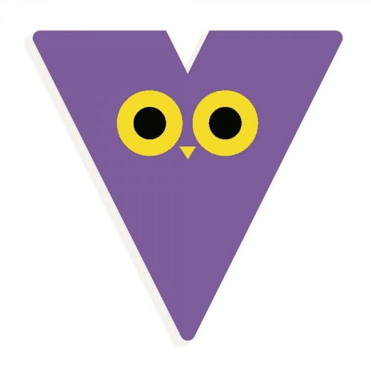 Lettre Animaux graphiques - V