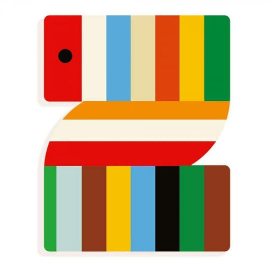 Lettre Animaux graphiques - Z