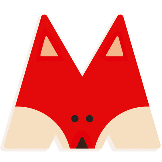 Lettre Animaux graphiques - M