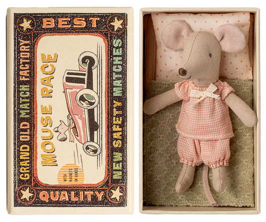 Little Sister mouse in matchbox - Maileg