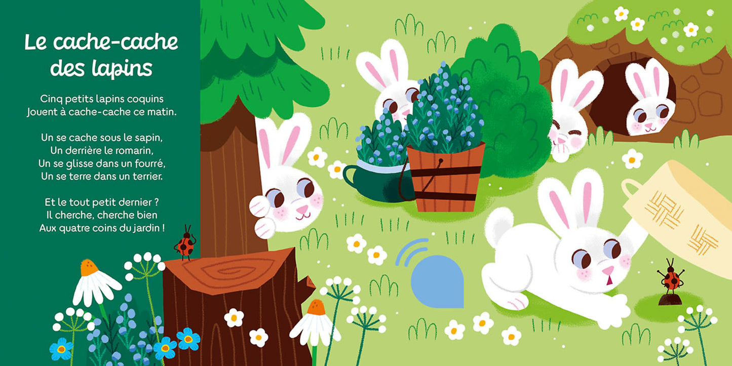 6 puces sonores - Mes comptines de Pâques