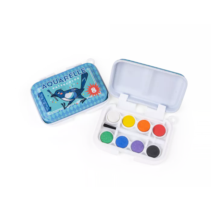 Mini palette aquarelle bleu - Les petites merveilles