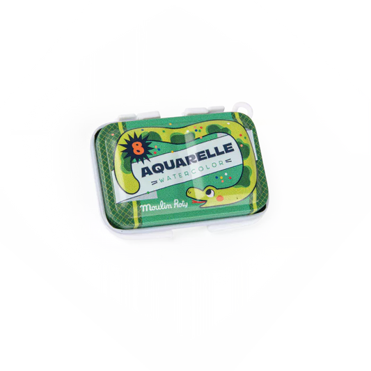 Mini palette aquarelle vert - Les petites merveilles