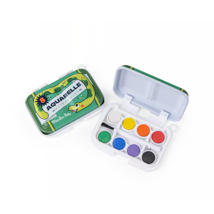 Mini palette aquarelle vert - Les petites merveilles