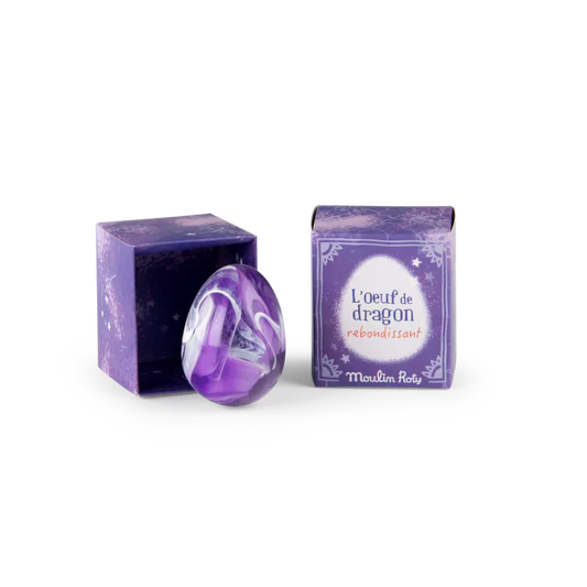 Oeuf de dragon rebondissant Violet - Les petites merveilles