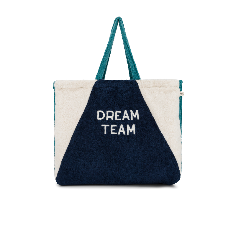 PE Cabas eponge Dream team Bleu/blanc