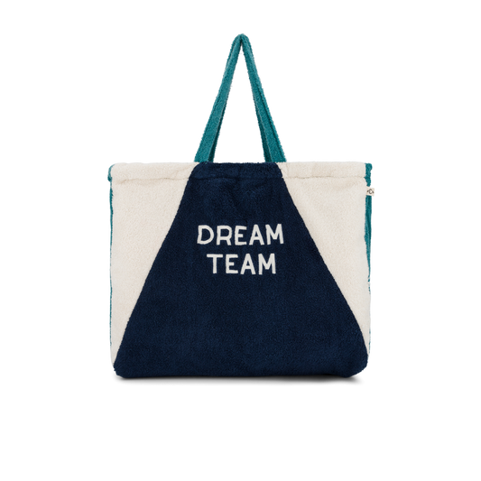 PE Cabas eponge Dream team Bleu/blanc