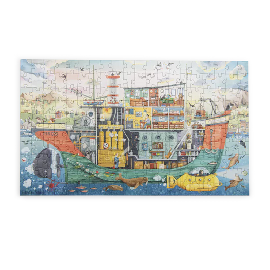 Puzzle Le bâteau (200 pièces) L'explorateur - Le Jardin du Moulin