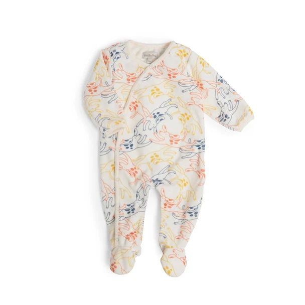 Pyjama velours chiens multicolores - Puce et Pilou