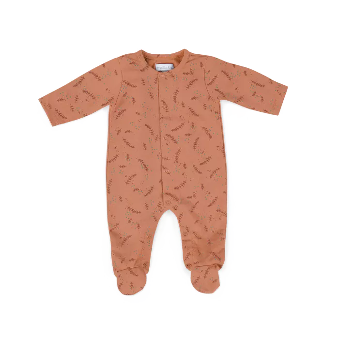 Pyjama 01 mois jersey argile - Trois petits lapins