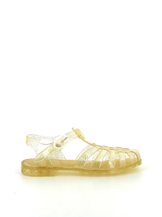 Sandales Doré pailleté