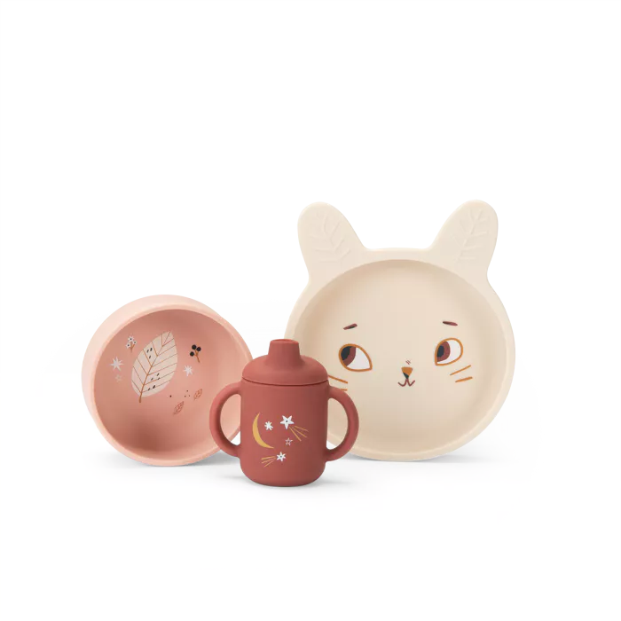 Set vaisselle silicone - Après la pluie