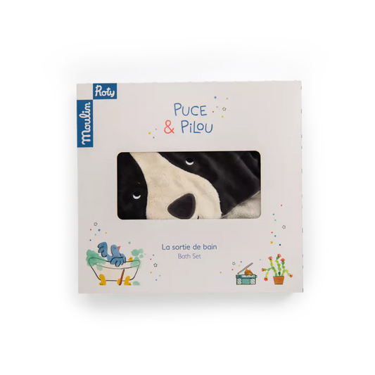 Sortie de bain - Puce et Pilou