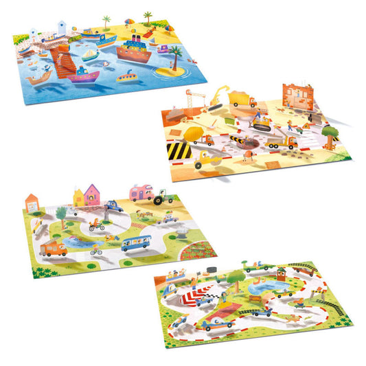 Stickers à relever - Véhicules