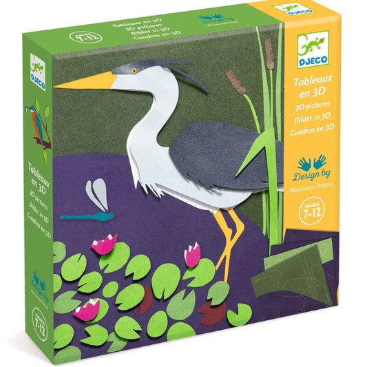 Tableaux 3D - Au bord de l'eau