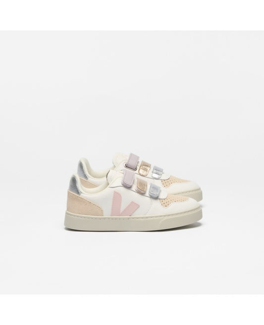 V-10 LEATHER WHITE PETALE