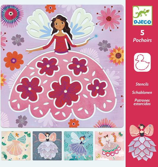 Pochoirs - Fées