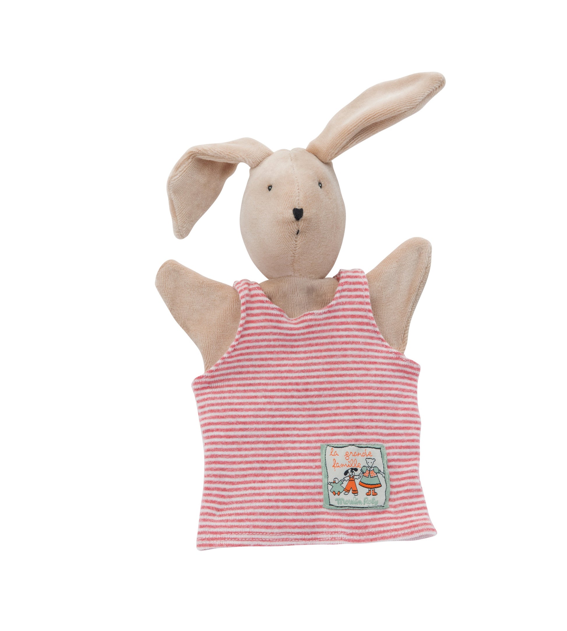 Marionnette Sylvain le lapin - La grande famille