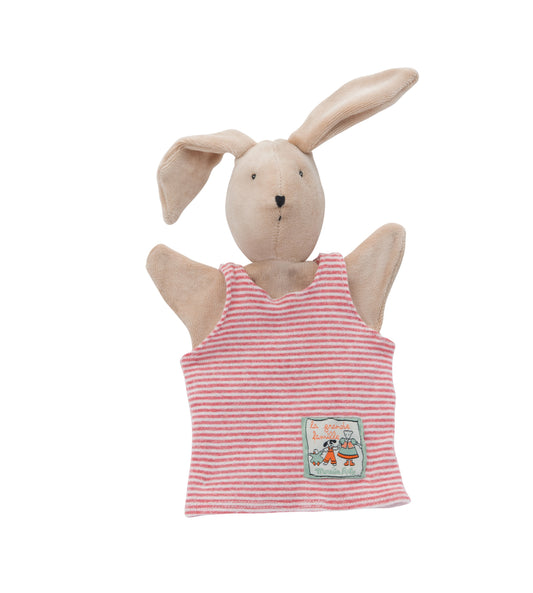 Marionnette Sylvain le lapin - La grande famille