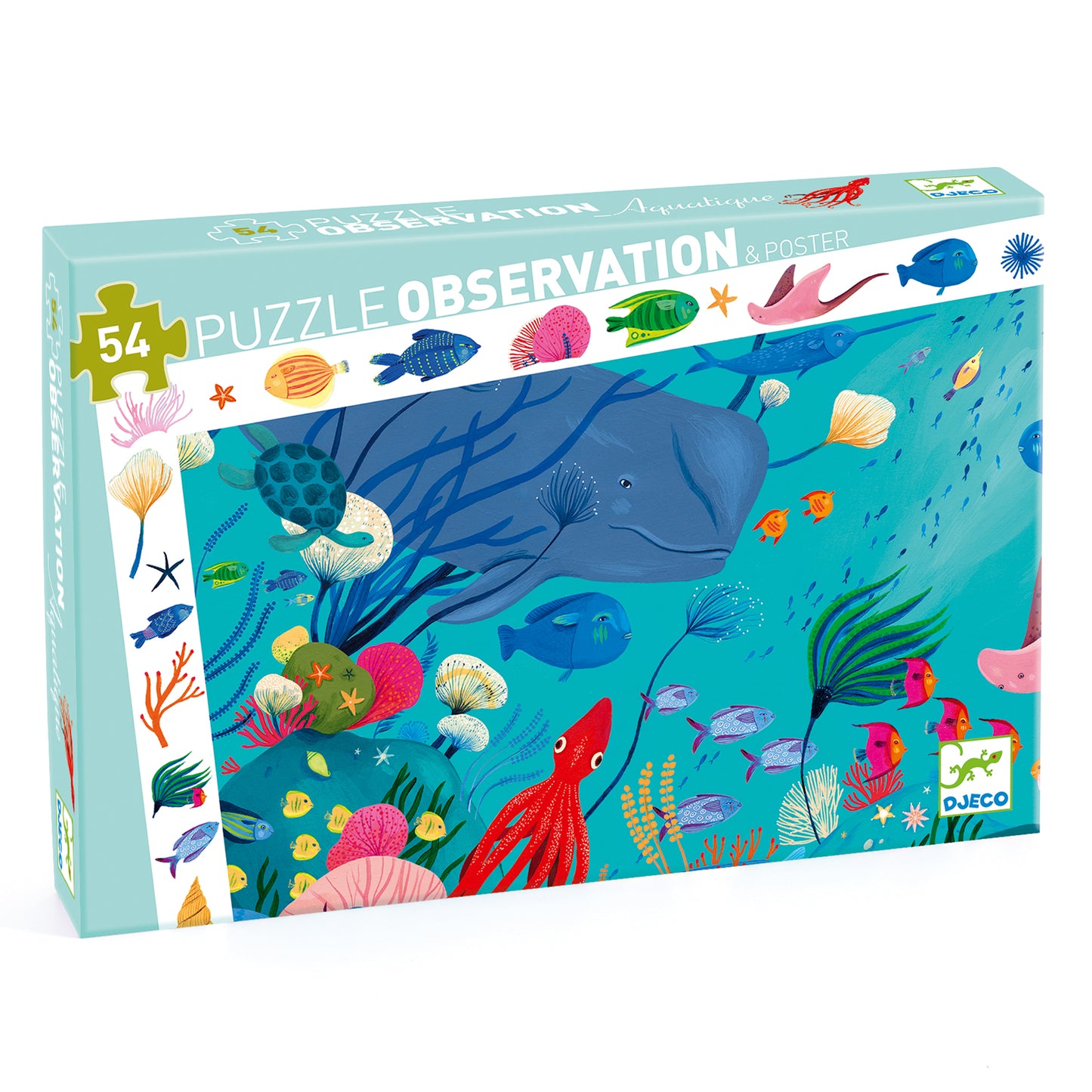 Puzzles observation - Aquatique 54 pcs