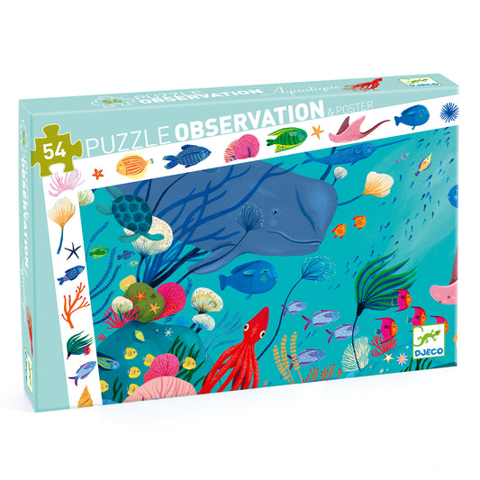 Puzzles observation - Aquatique 54 pcs