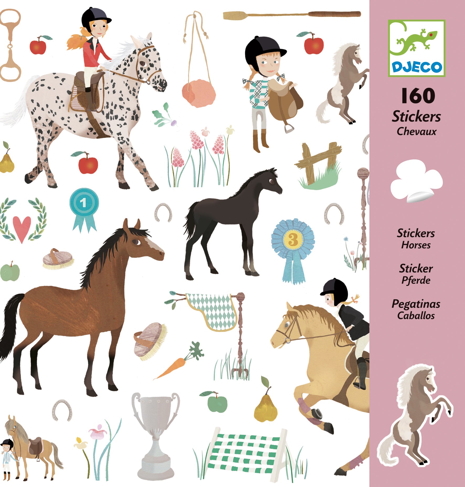 Stickers - Les chevaux