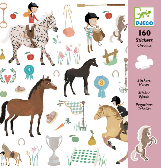 Stickers - Les chevaux