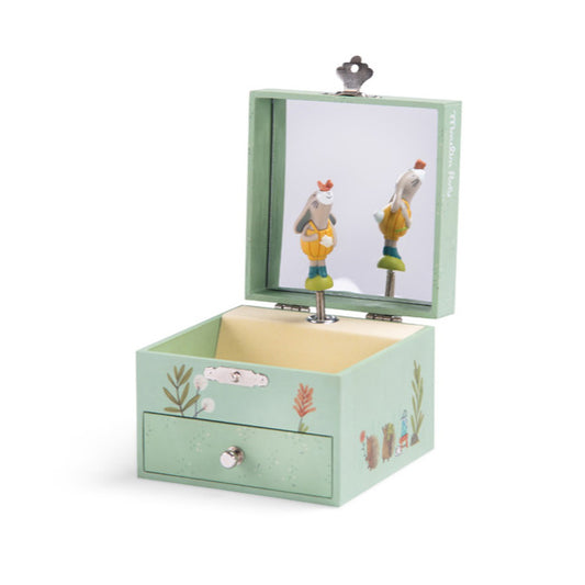 Boîte à musique coffret - Les trois petits lapins