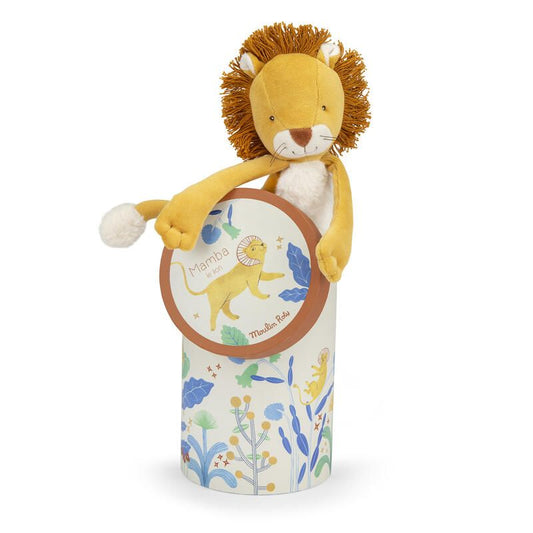 Poupée lion Mamba (en boîte) - La forêt Mawa